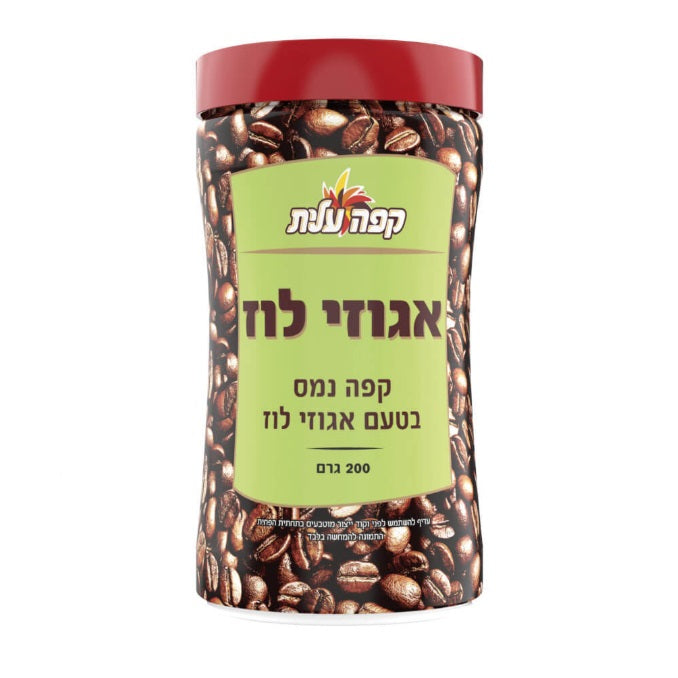 עלית קפה נמס בטעם אגוזי לוז